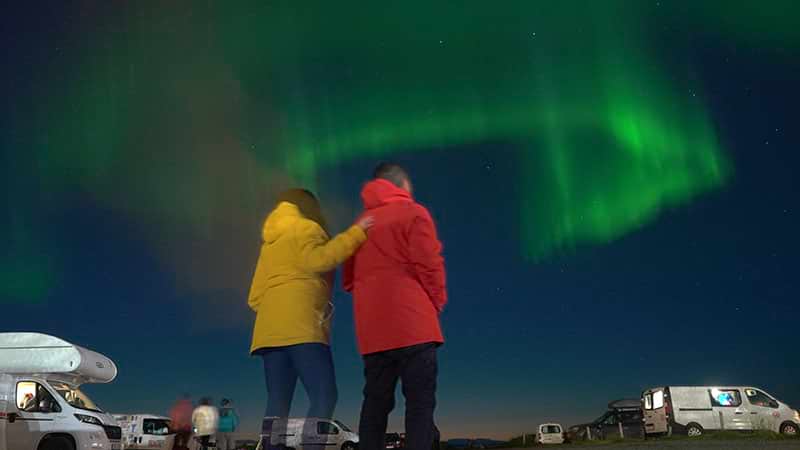 auroras boreales en islandia